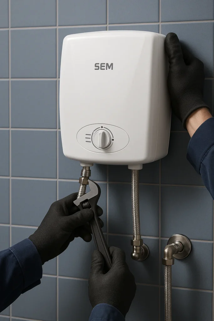 صيانة سخان فوري سيم